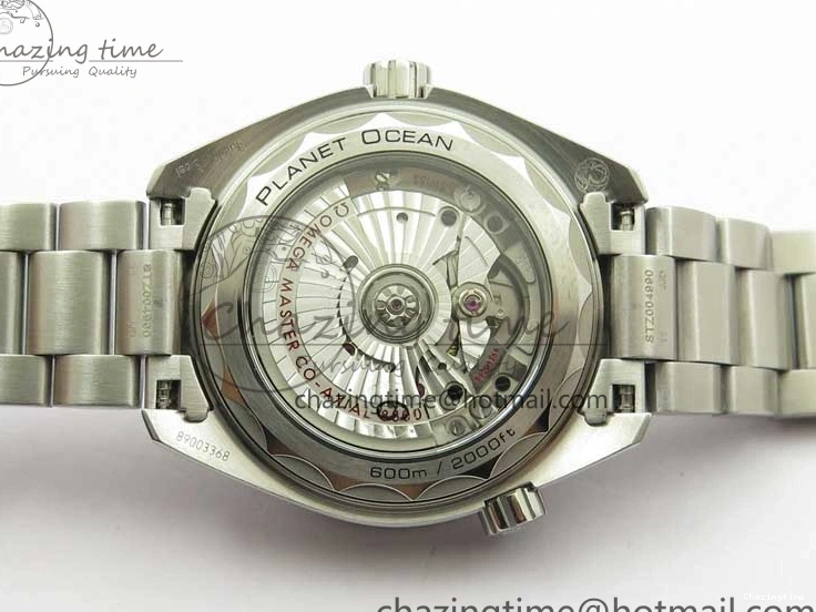 0116 Planet Ocean 39.5mm Black Ceramic Bezel SS VSF 1:1 Best Edition Black Dial on SS Bracelet A Stretchable 7890